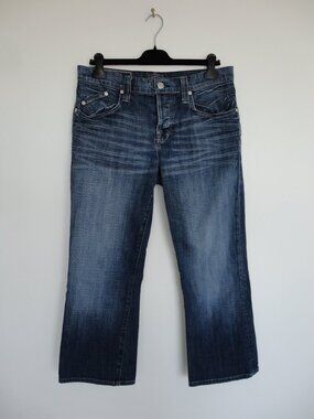 ROCK & REPUBLIC Henlee Blue Cotton Jeans Size 34 Men's Straight Leg